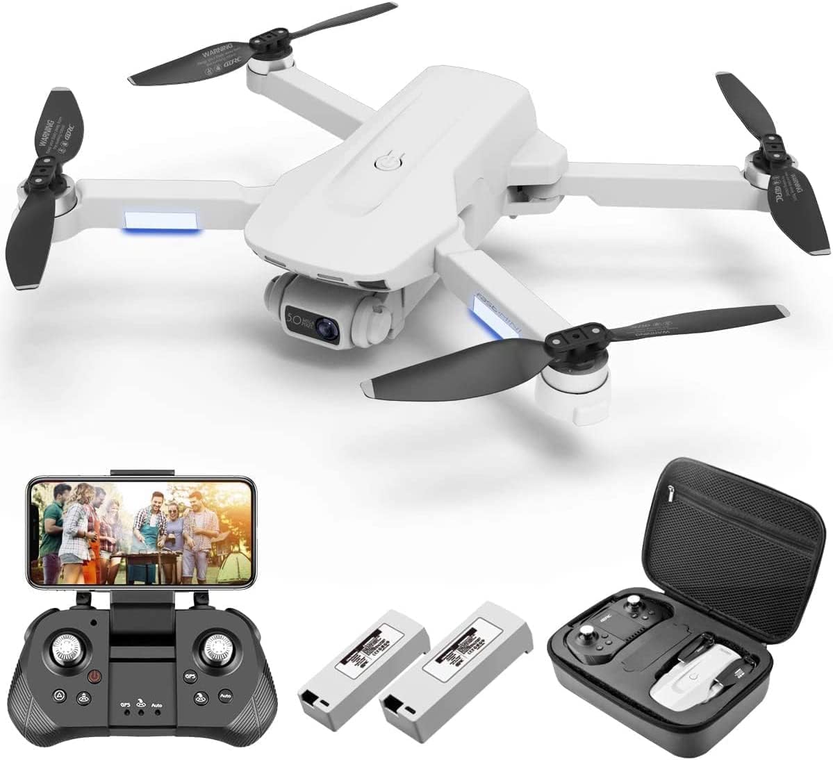 4DRC F8 GPS Drone with 4K Camera for Adults,5G FPV Live Video RC Quadc...