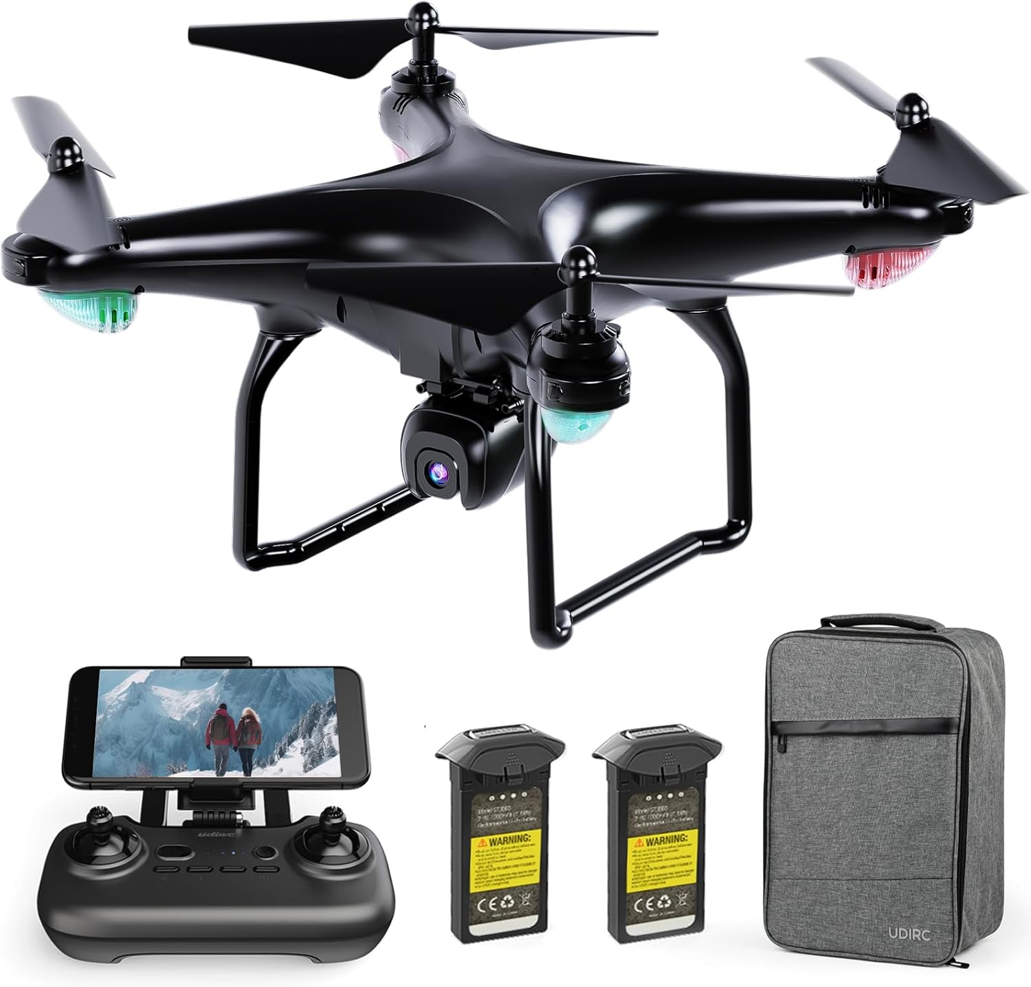 Cheerwing U88S GPS Drone with 4K Camera for Adults, 5G WiFi FPV Drone ...
