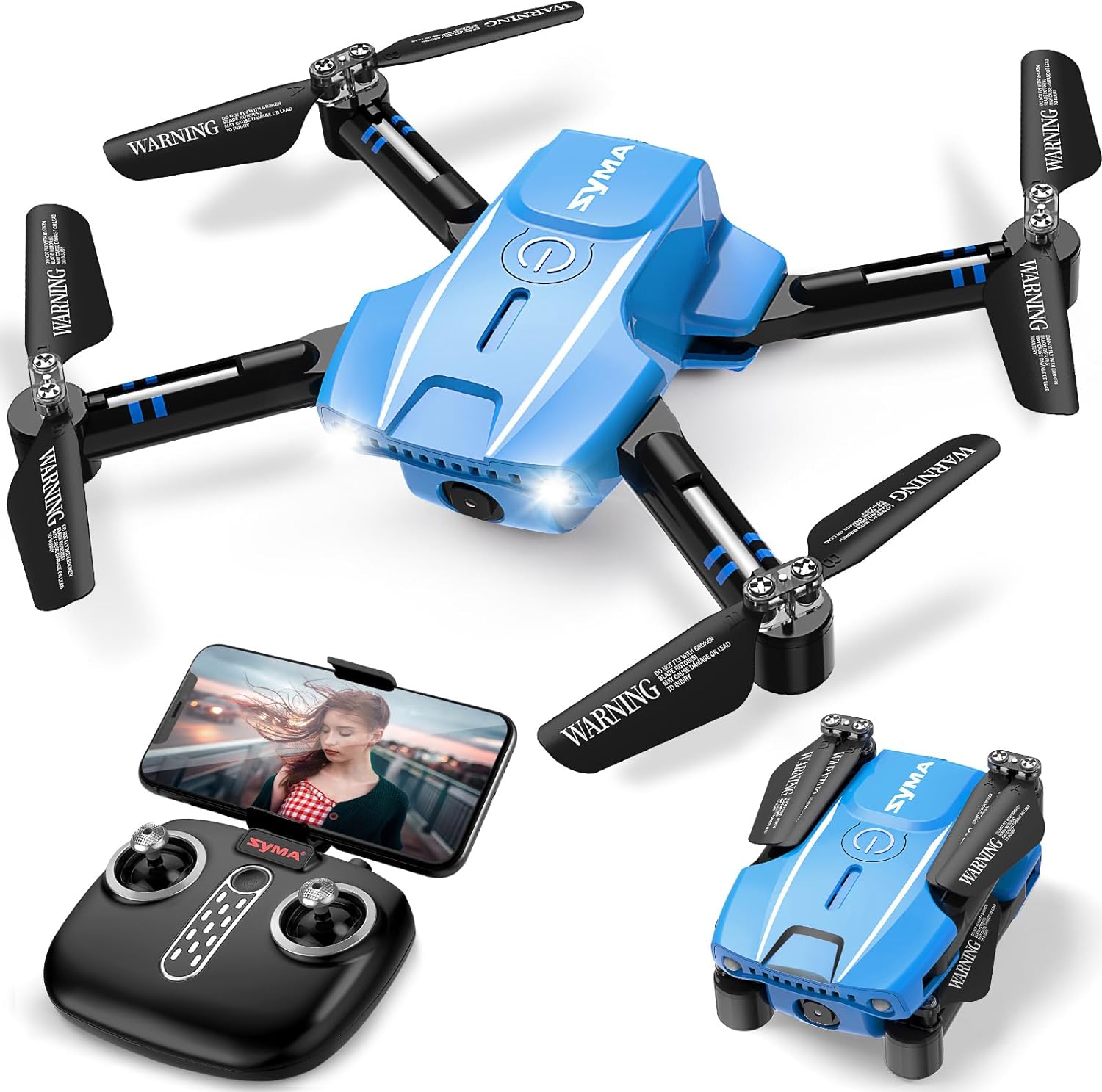 SYMA Mini Drone with Camera for Kids Adults, 720P HD FPV Camera Remote...
