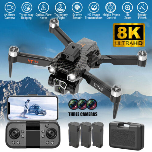 5G 8K GPS Drone x Pro with HD Dual Camera Drones WiFi FPV Foldable RC Quadcopter
